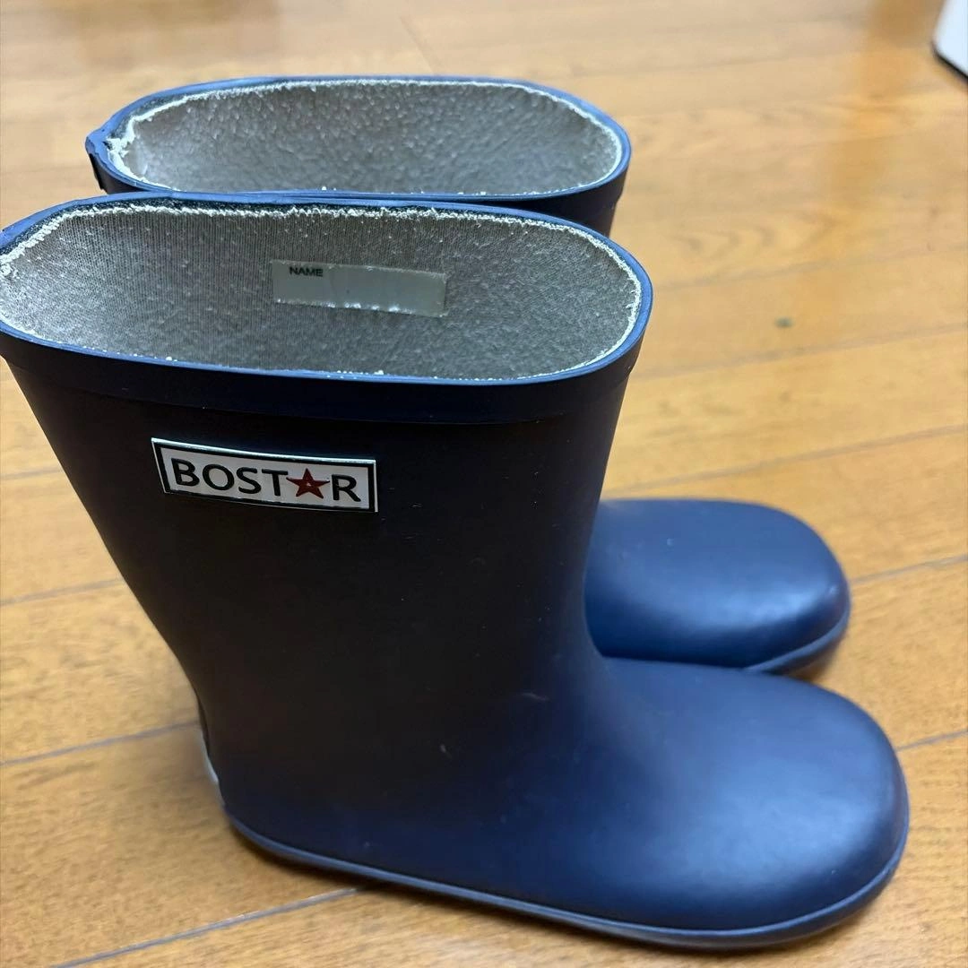 【中古品】 長靴 21cm 濃紺 KIDSの写真2枚目