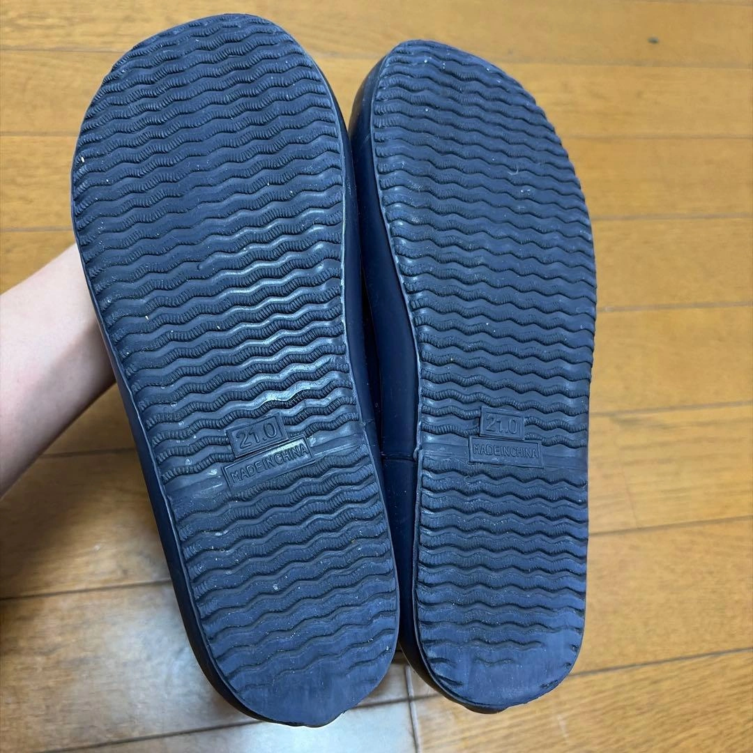 【中古品】 長靴 21cm 濃紺 KIDSの写真5枚目