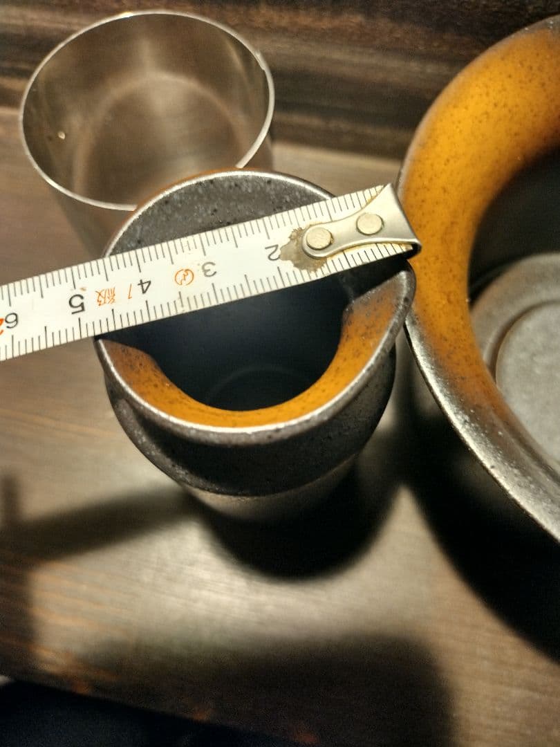 備前吹冷酒セット (クーラー・徳利付) 2個セットの写真6枚目