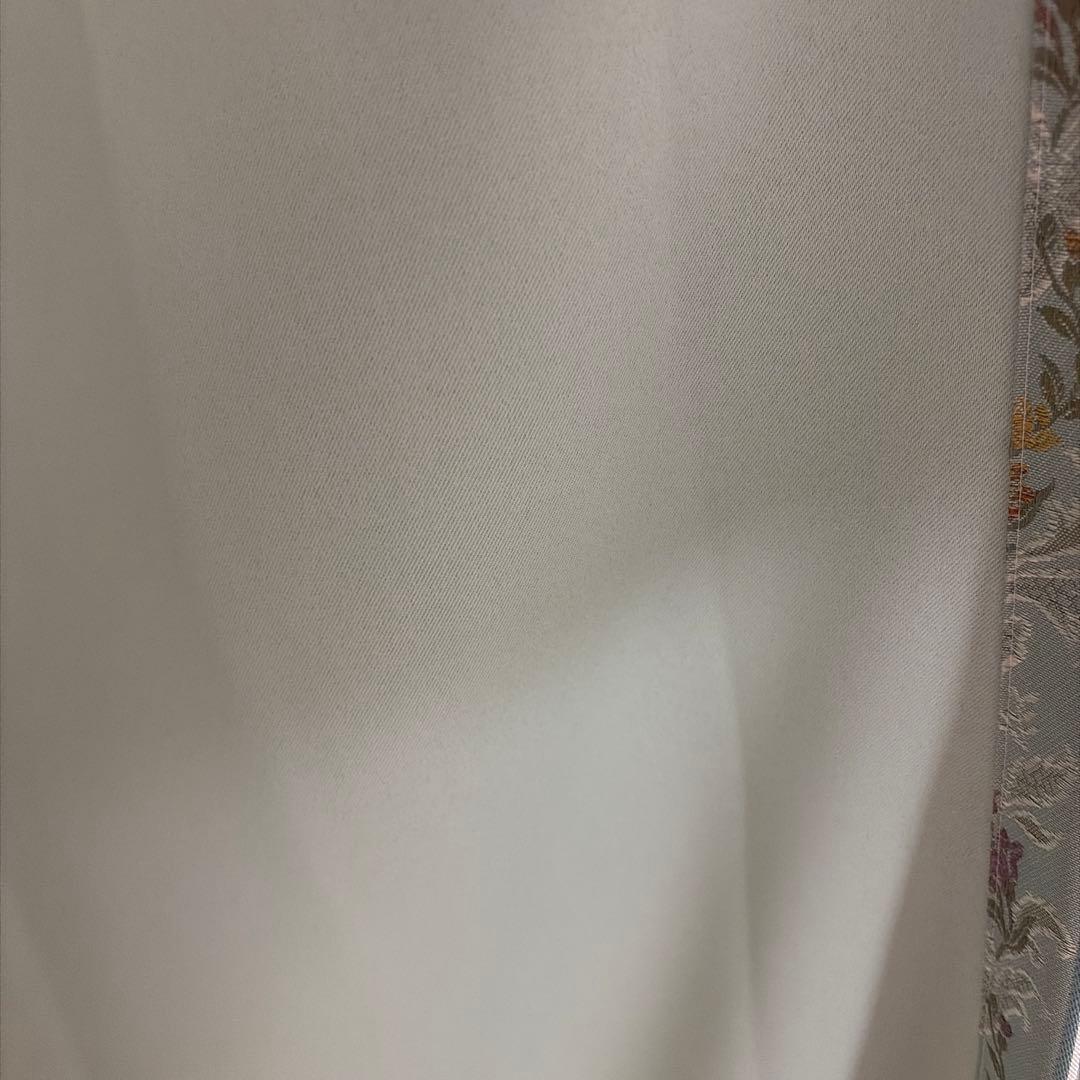 新品花柄ストライプ ドレープカーテン レースカーテン付きの写真3枚目
