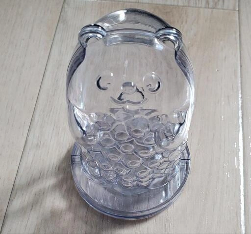 だっこずし貯金箱(クリア)