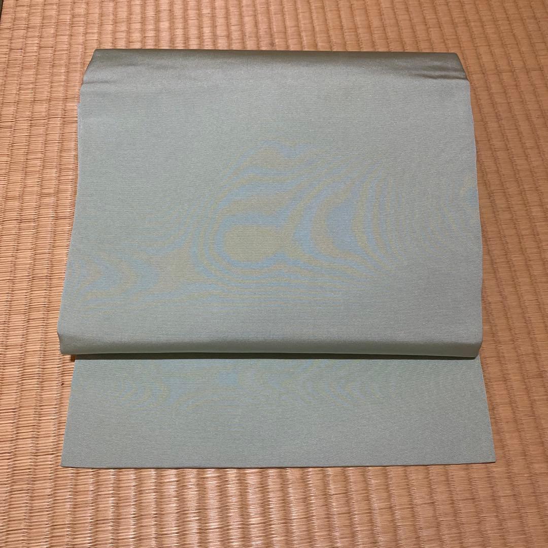 夏色・名古屋帯・無地