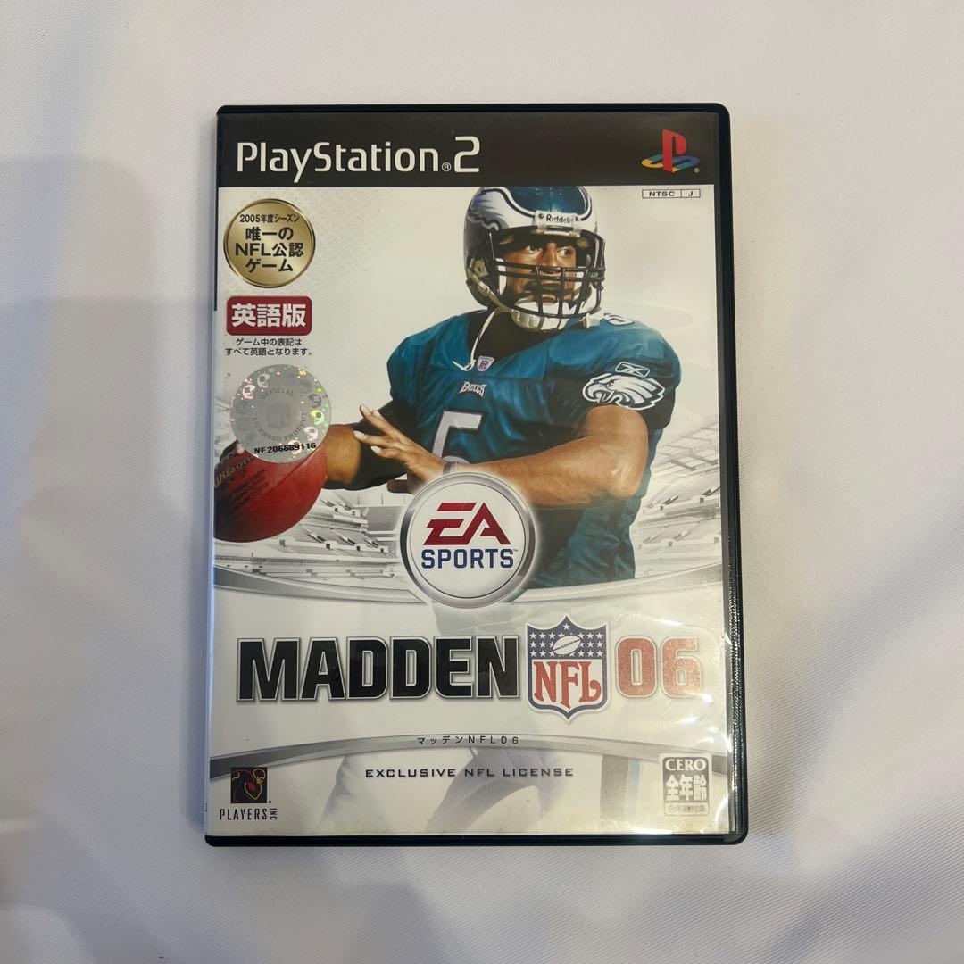 【プレステ2】ソフト マッデン NFL 06 英語版