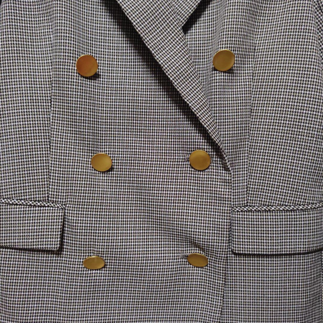 【美品】SNIDEL Sustainable　ダブルジャケット 金ボタン　0の写真3枚目