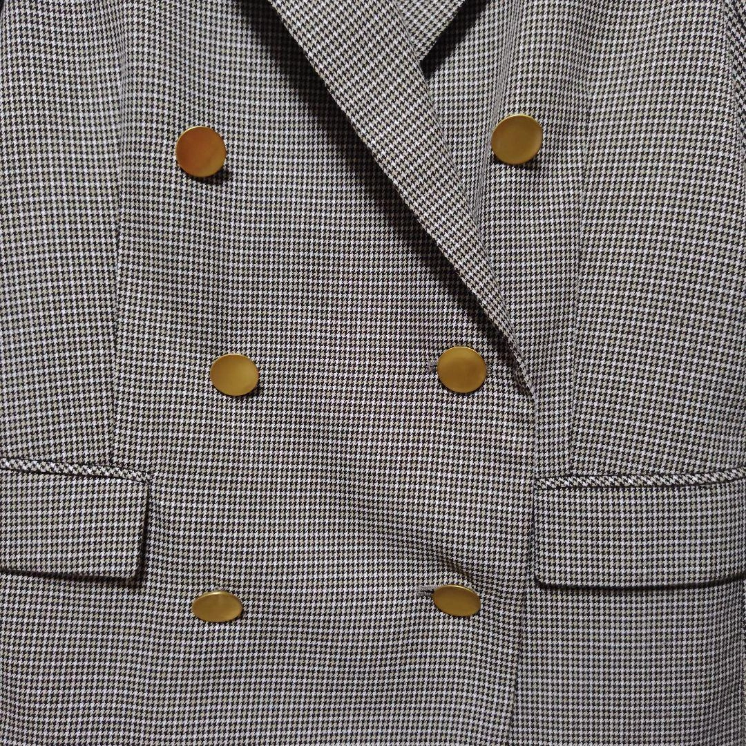 【美品】SNIDEL Sustainable ダブルジャケット 金ボタン 0の写真3枚目