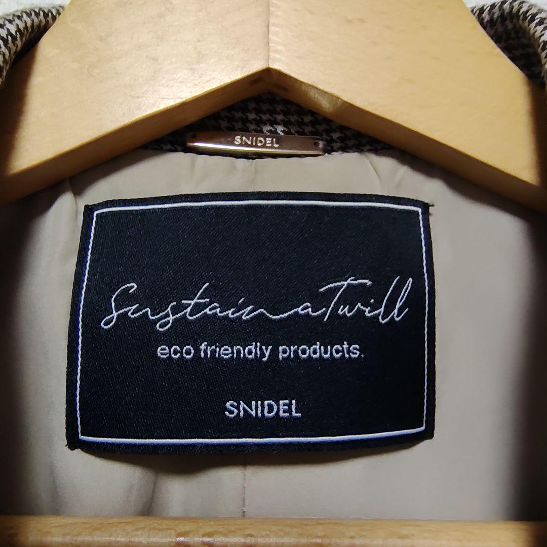 【美品】SNIDEL Sustainable　ダブルジャケット 金ボタン　0の写真4枚目