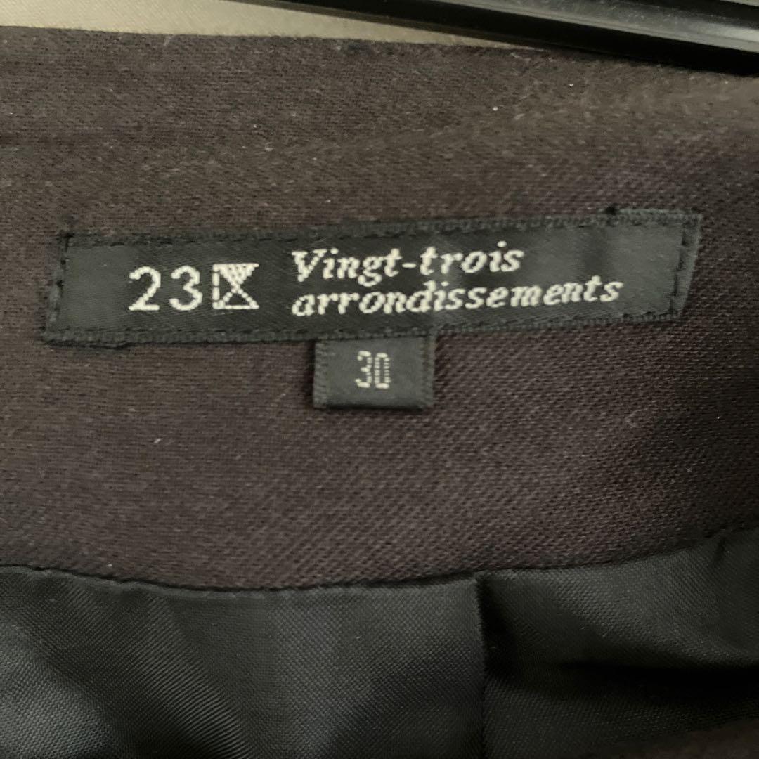 23区 vingt trois arrondissements ブラックスカートの写真4枚目