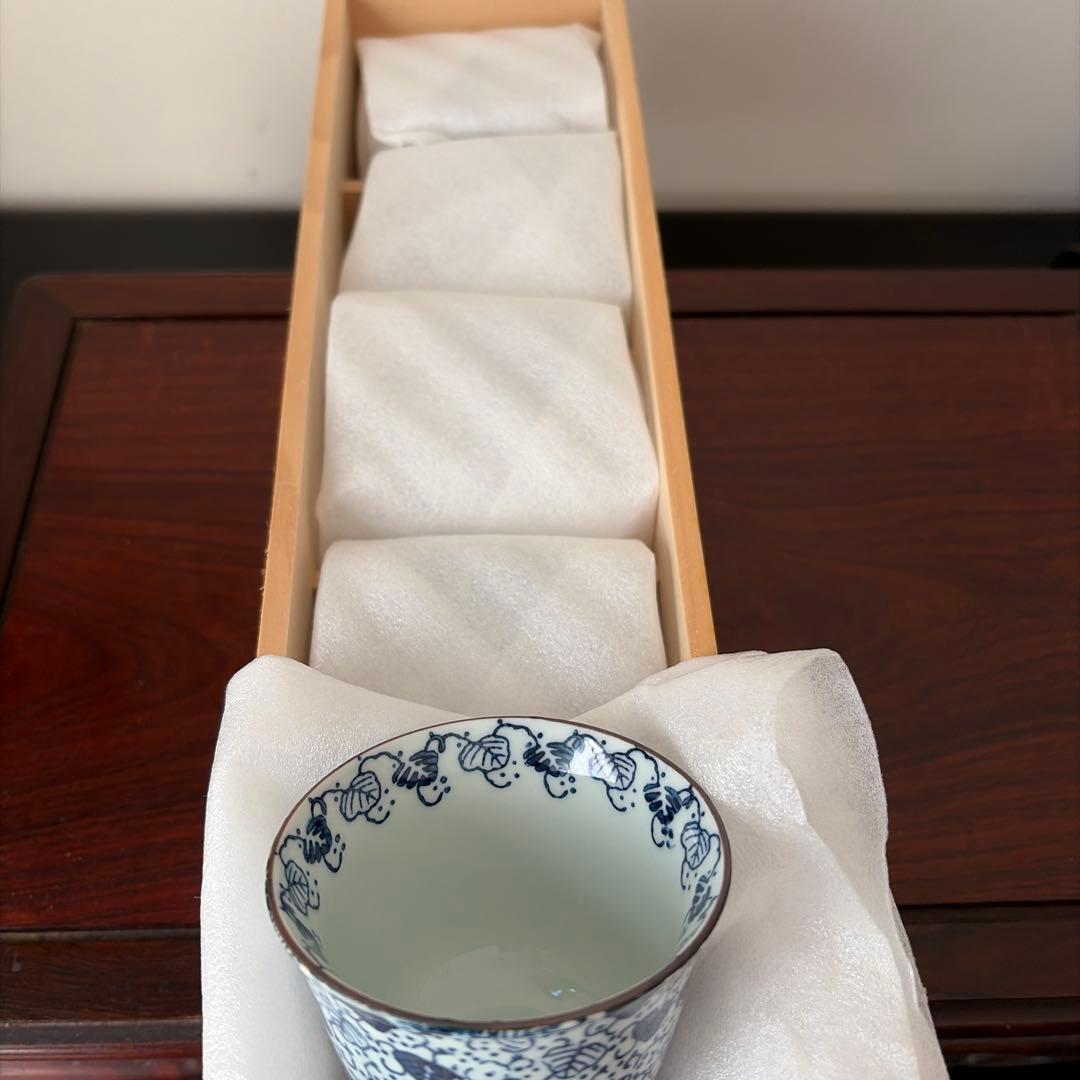 有田焼　祥玉　煎茶揃（木箱入）の写真4枚目