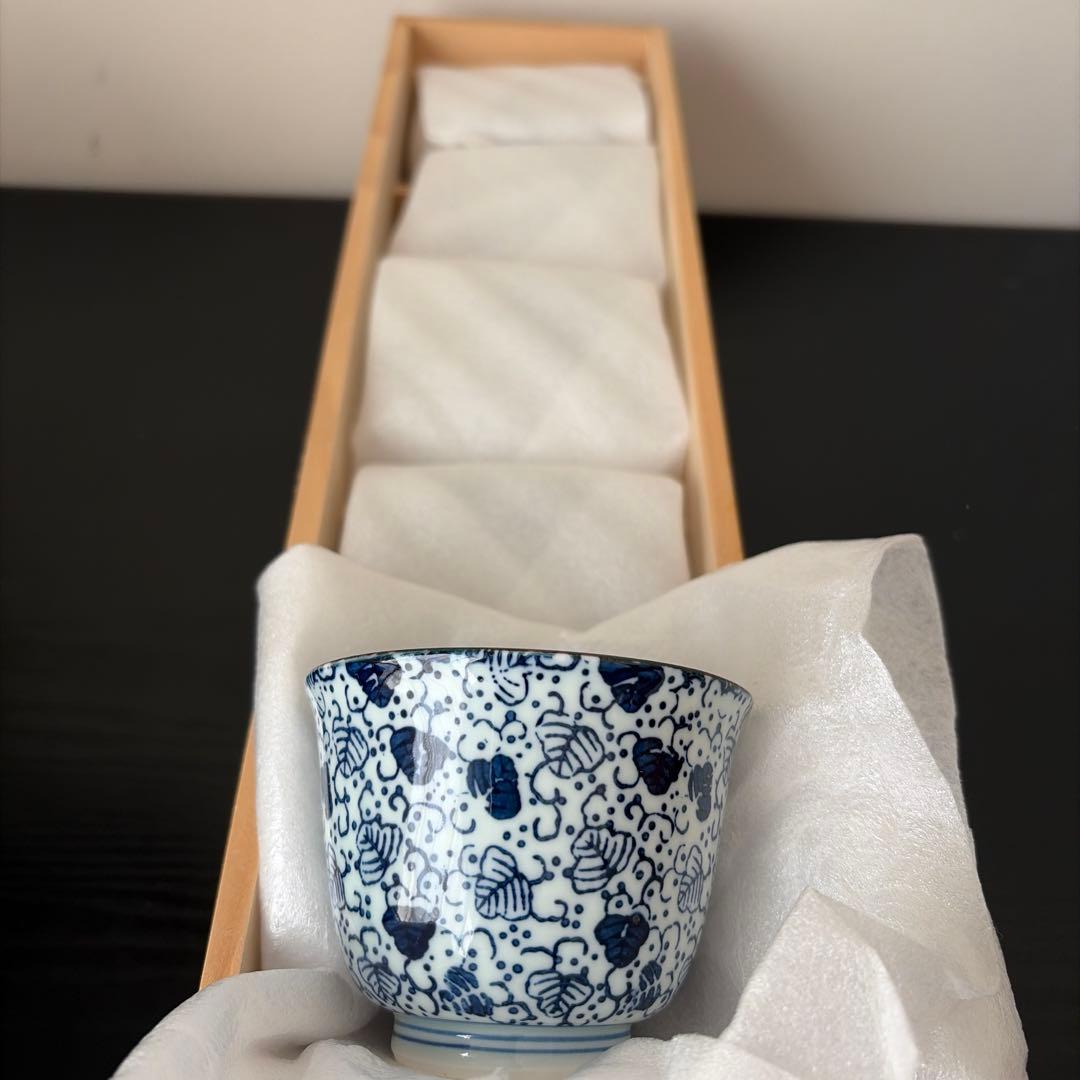 有田焼　祥玉　煎茶揃（木箱入）の写真5枚目