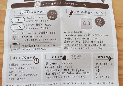 【無料】チャレンジ2年生 歌ってばっちり九九ソングバンドの写真4枚目