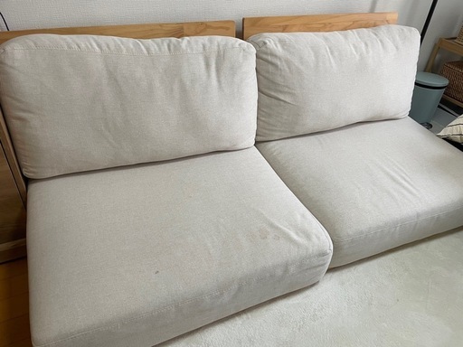 2人がけローソファー(幅160㎝)の写真3枚目