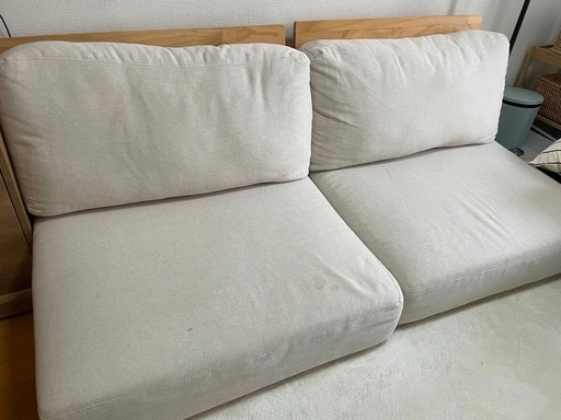 2人がけローソファー(幅160㎝)の写真3枚目