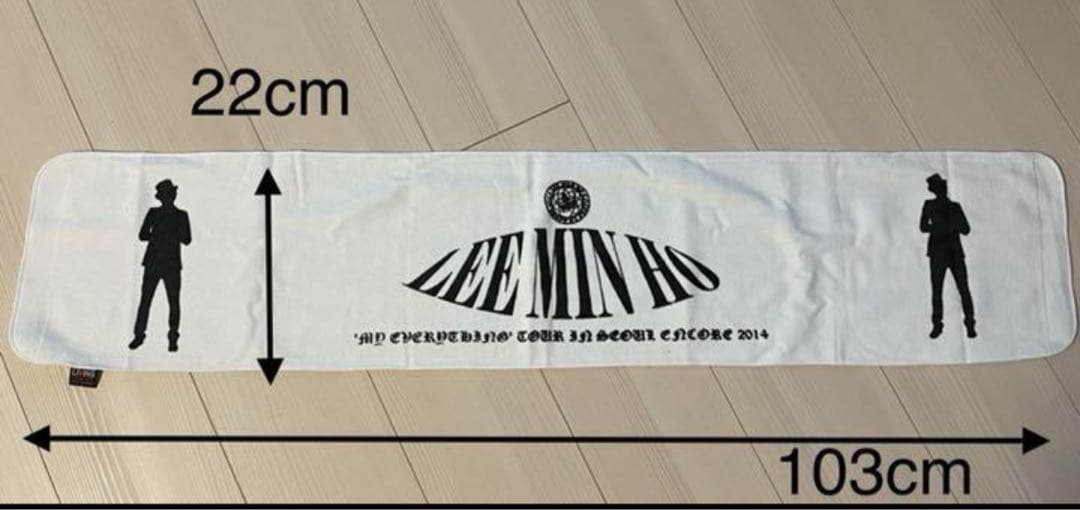 イ・ミンホ(Lee Min Ho)スローガンタオル[新品未使用]