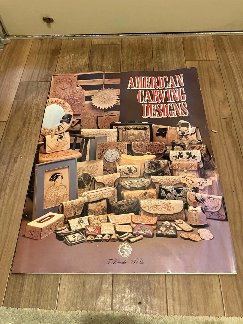 AMERICAN CARVING DESIGNS Vol1,Vol. 2
