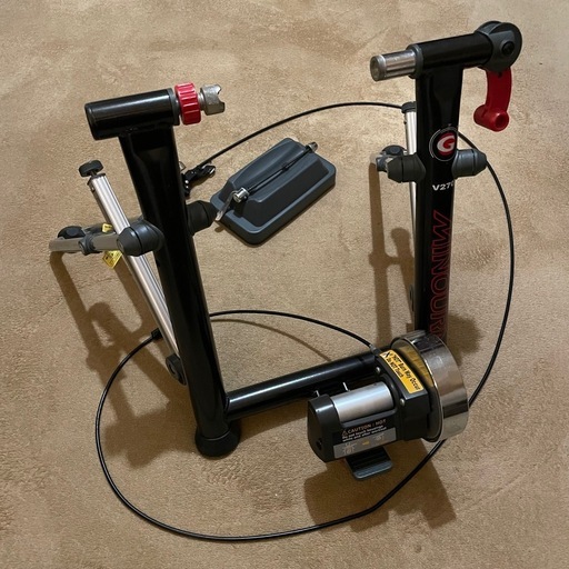 【再再値下げ・静音・安定】ミノウラ V270 固定ローラー台 付属品多数（前輪台・クイック付）