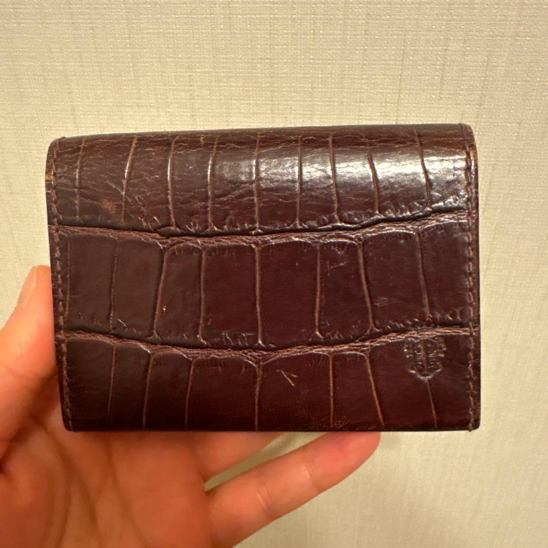 【Felisi】名刺入れ カードケース クロコダイルエンボス