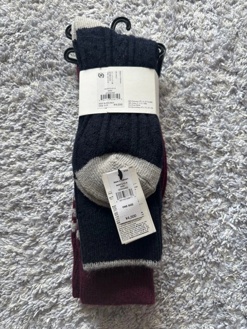 BANANA REPUBLIC コージー トラウザー ルームソックス(2足組)の写真2枚目