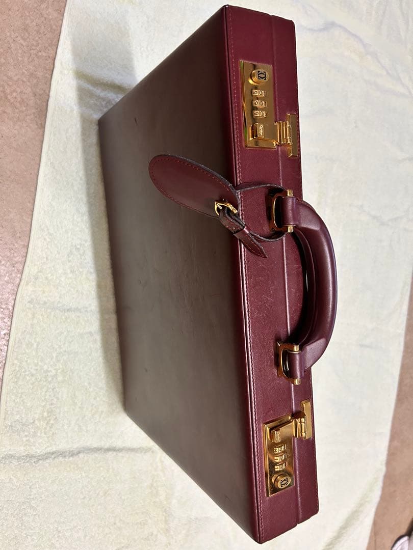 Cartier カルティエ マストライン アタッシュケースの写真2枚目