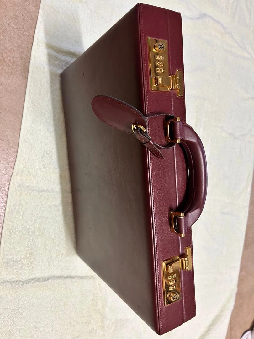 Cartier カルティエ マストライン アタッシュケースの写真2枚目
