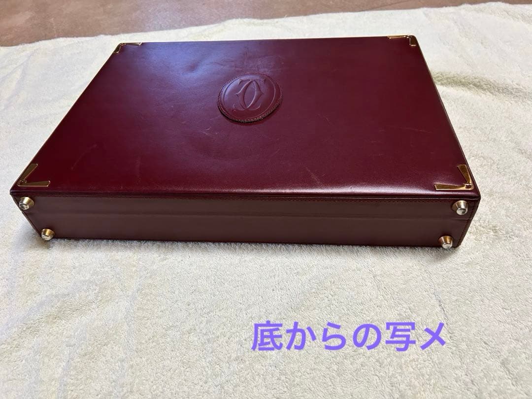 Cartier カルティエ マストライン アタッシュケースの写真3枚目