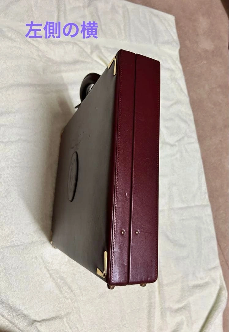 Cartier カルティエ マストライン アタッシュケースの写真6枚目