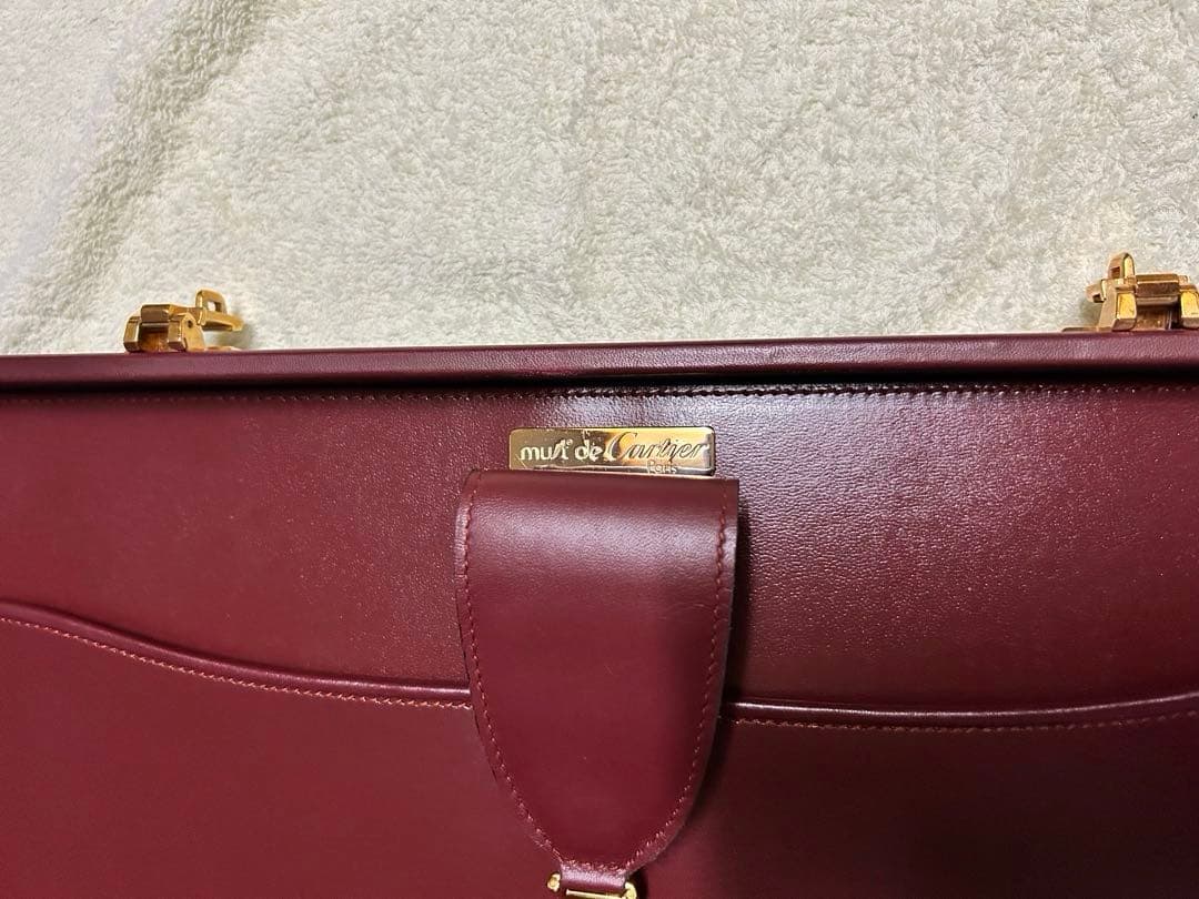 Cartier カルティエ マストライン アタッシュケースの写真9枚目