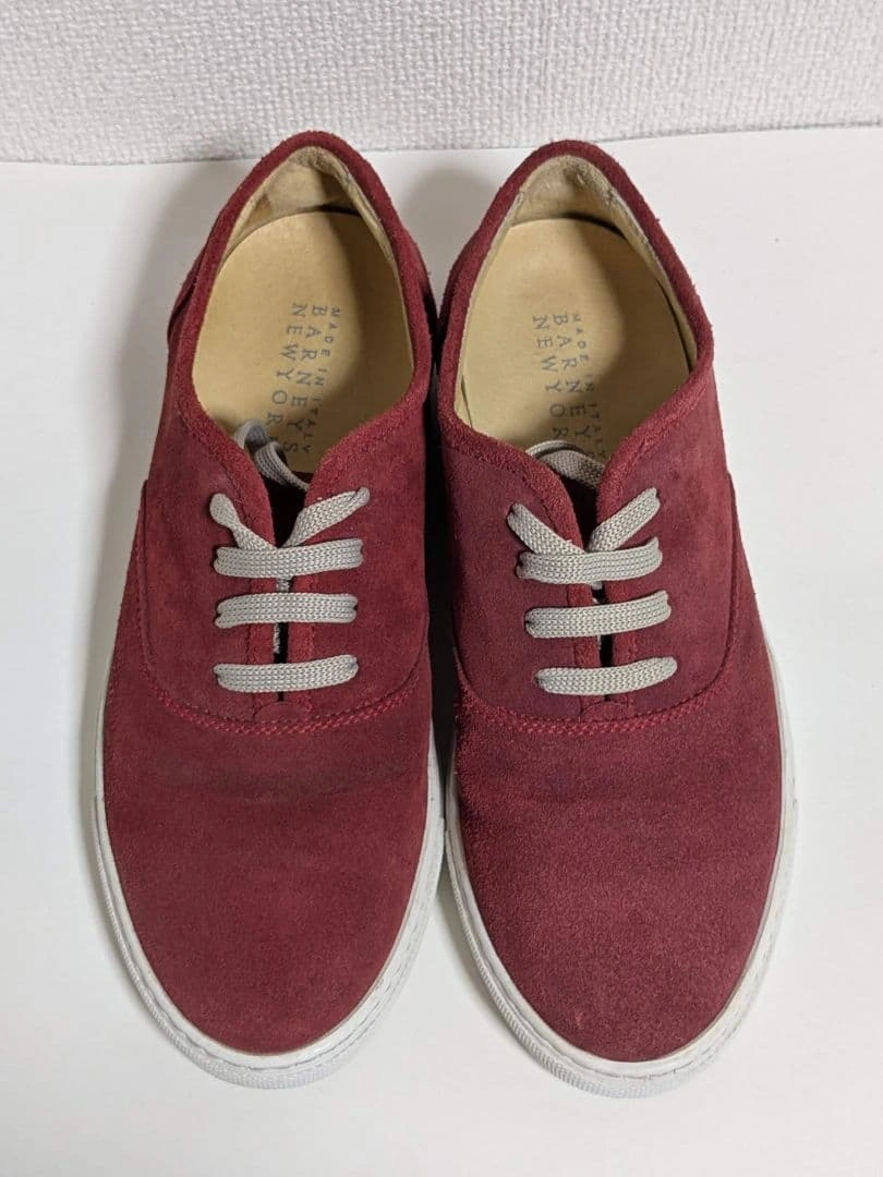 BARNEYS NEW YORK スエードスニーカー 約24cmレディース 本革の写真2枚目