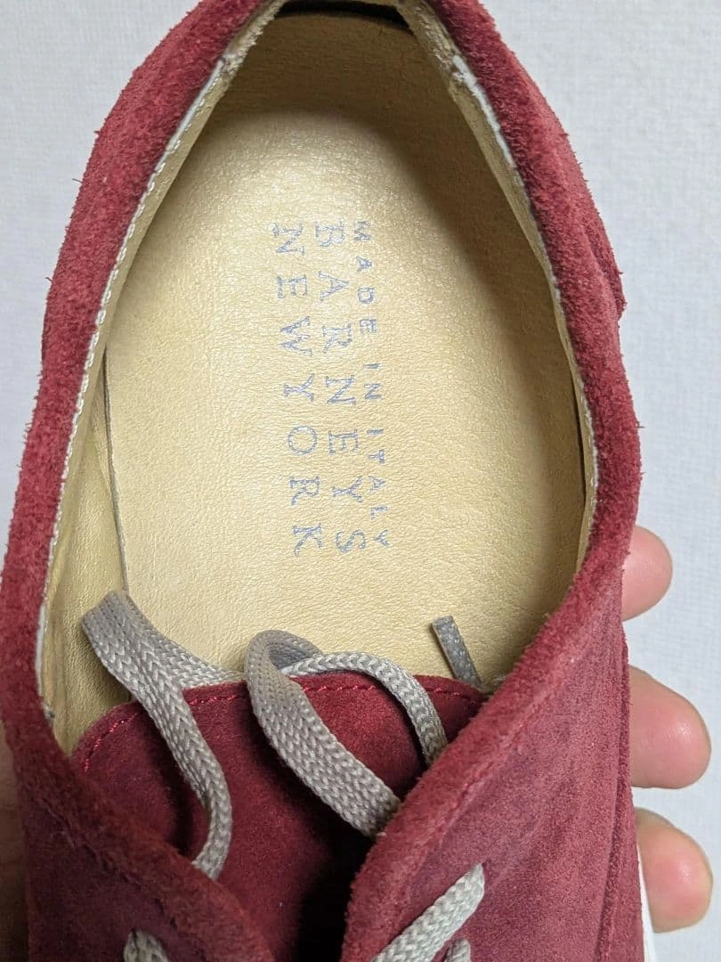 BARNEYS NEW YORK スエードスニーカー 約24cmレディース 本革の写真7枚目