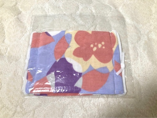ハンドメイド　カラフル布マスク3枚:未使用:ガーゼマスク: 立体マスク:服飾小物:衛生品の写真2枚目