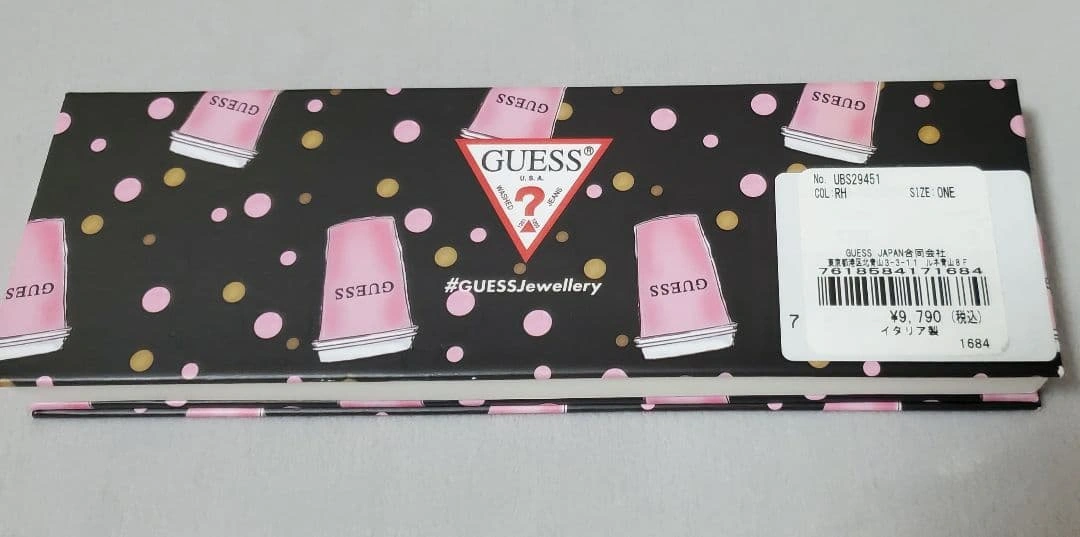 GUESS 925 シルバーブレスレット(未使用・箱付き)の写真8枚目