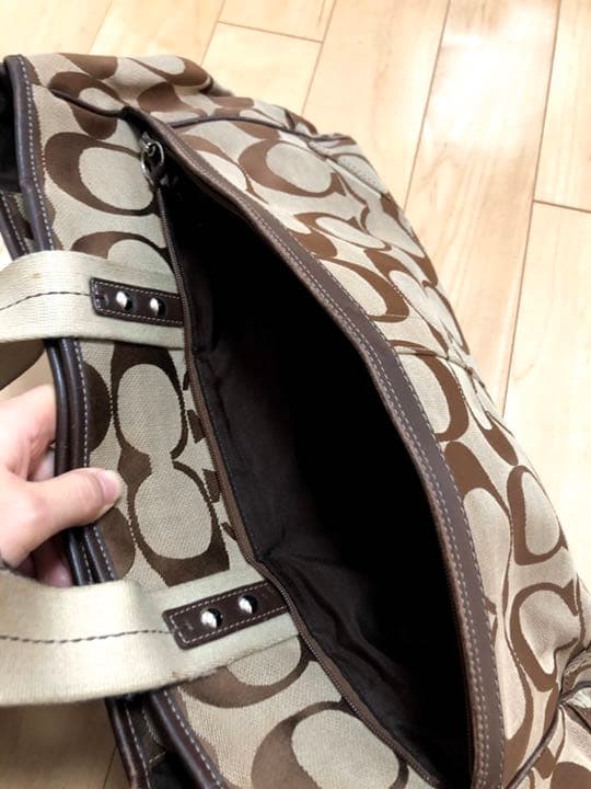 COACH コーチ トートバッグの写真3枚目