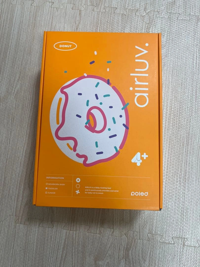 エアラブ4プラスドーナツ airluv 4+ DONUT ベビーカーファンシート