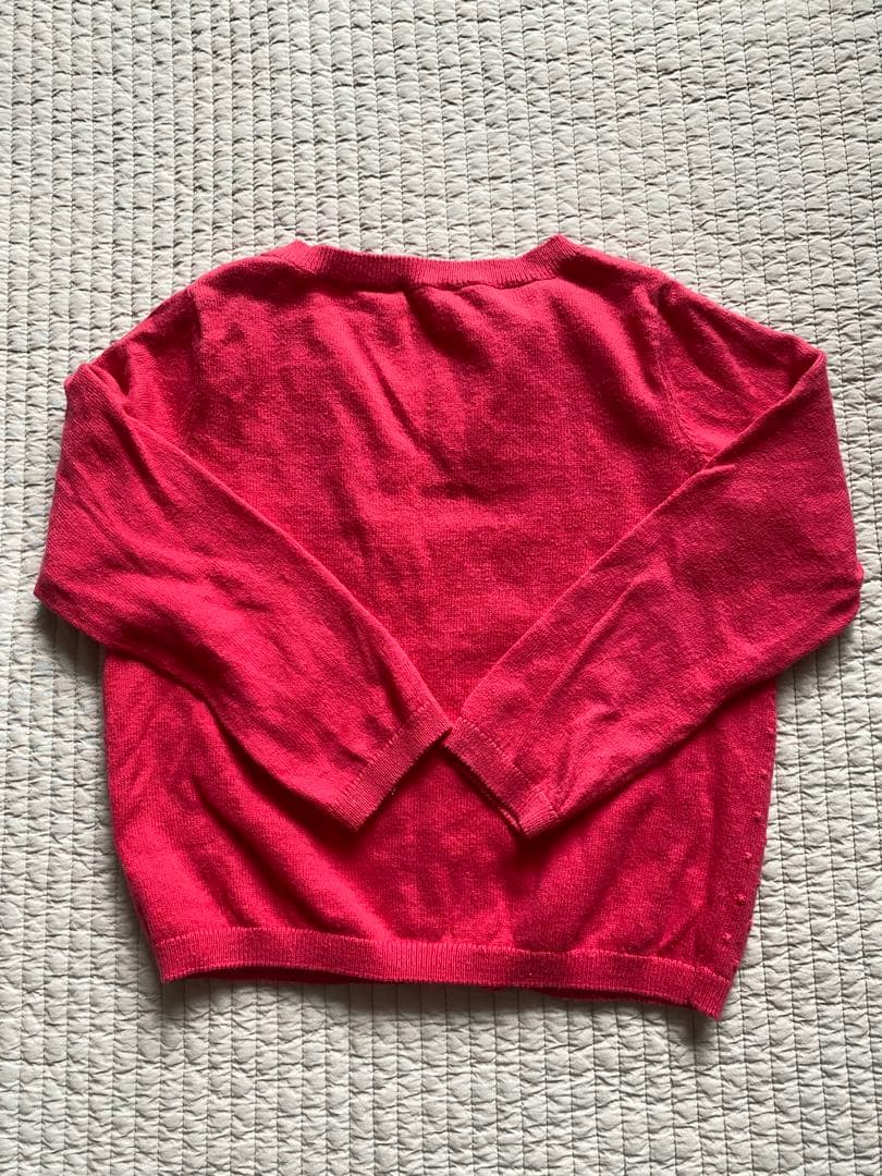 【美品】jacadiカーディガン 3y96cmの写真3枚目