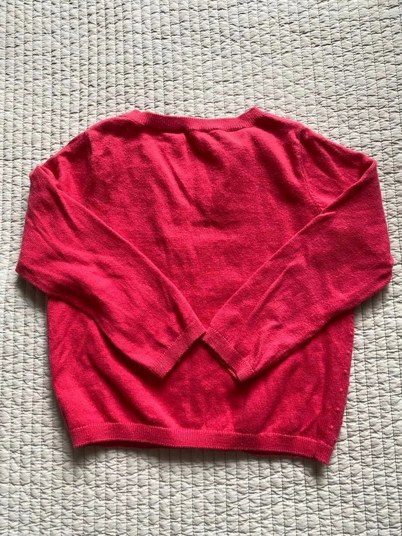 【美品】jacadiカーディガン 3y96cmの写真3枚目