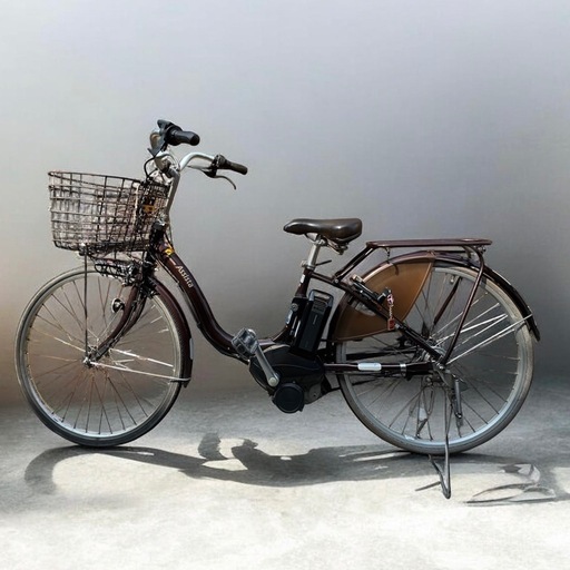電動自転車　assista フロントバスケット変更可、リアバスケット追加可