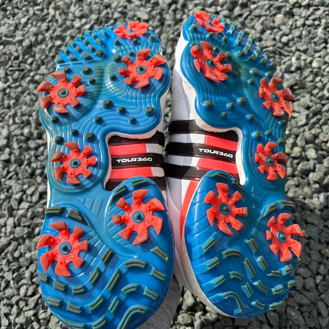 adidas ゴルフシューズ ホワイト 28.0cmの写真5枚目