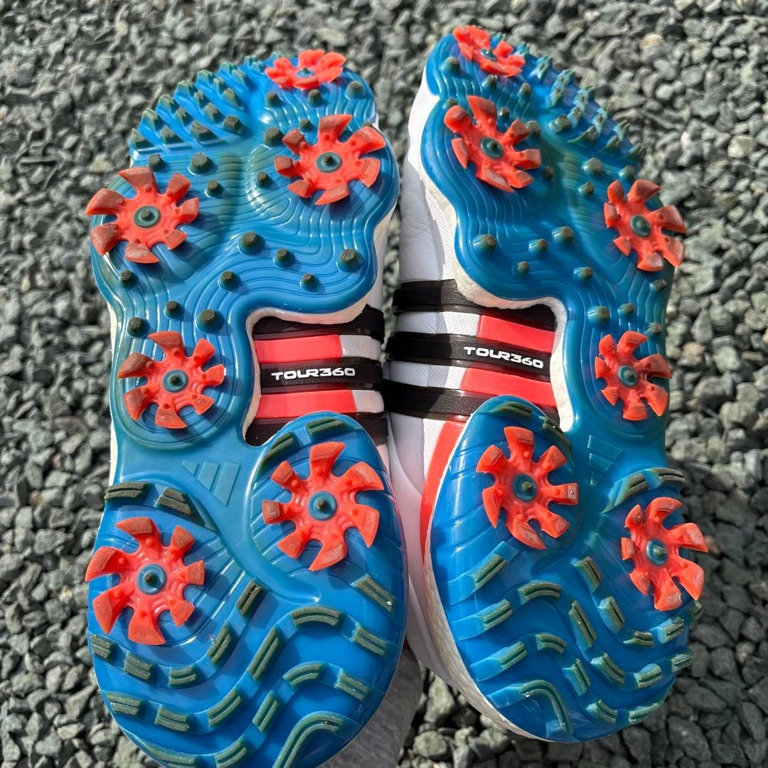 adidas ゴルフシューズ ホワイト 28.0cmの写真5枚目