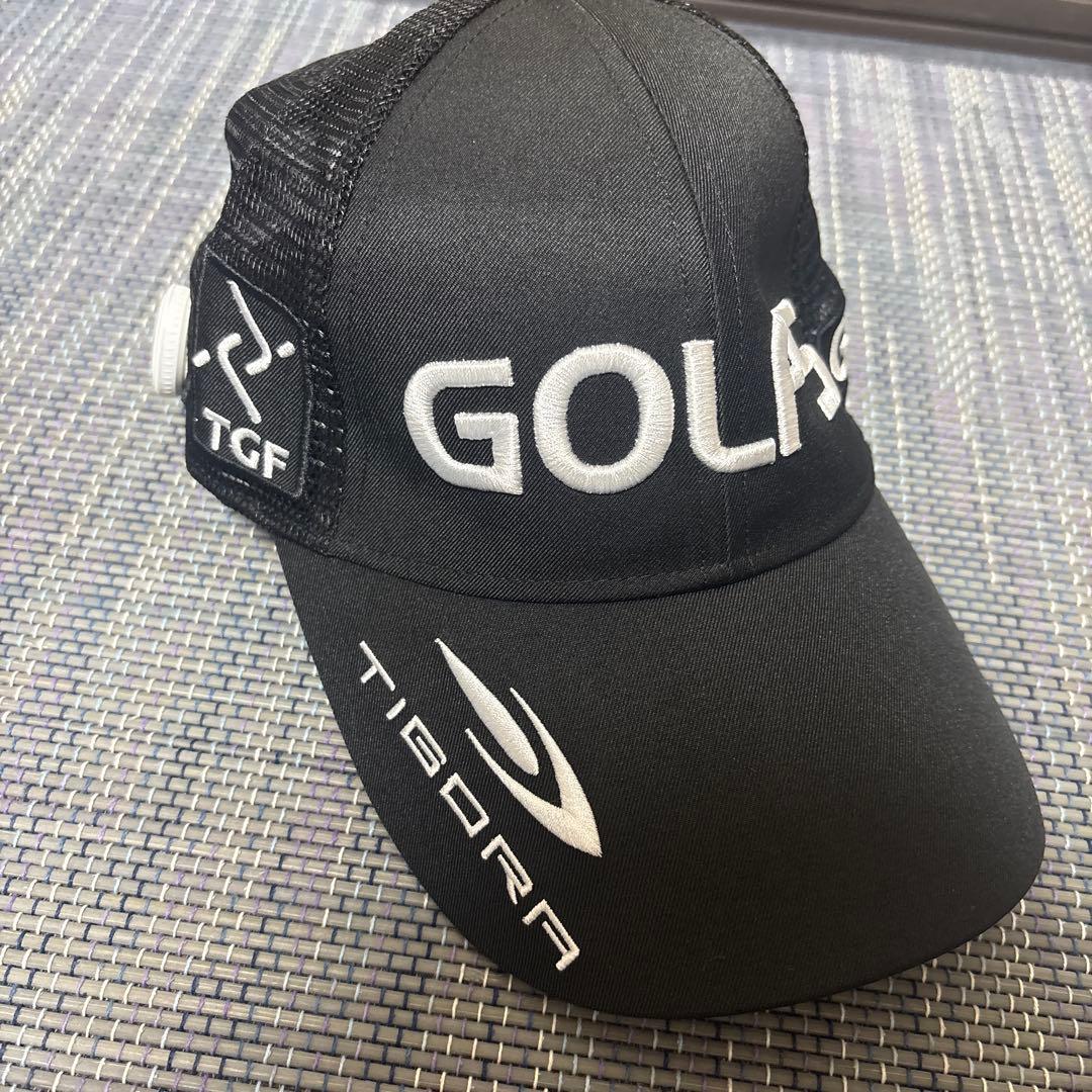 【GOLF5】ブラックキャップ メッシュ