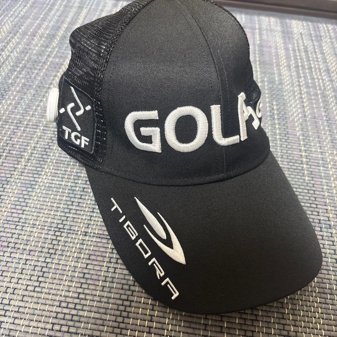 【GOLF5】ブラックキャップ メッシュ