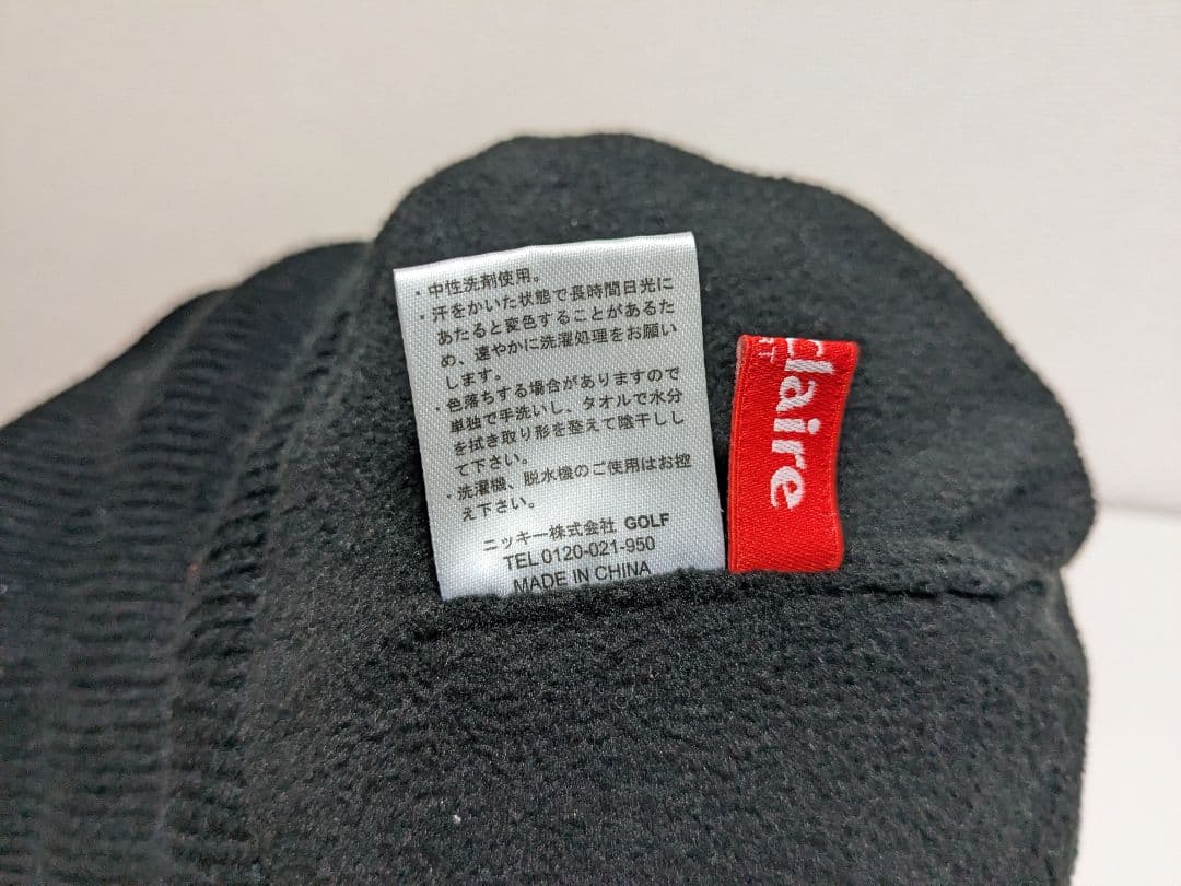 MC SPORT マリクレール ゴルフ キャップ 帽子 キルティング ニットの写真7枚目