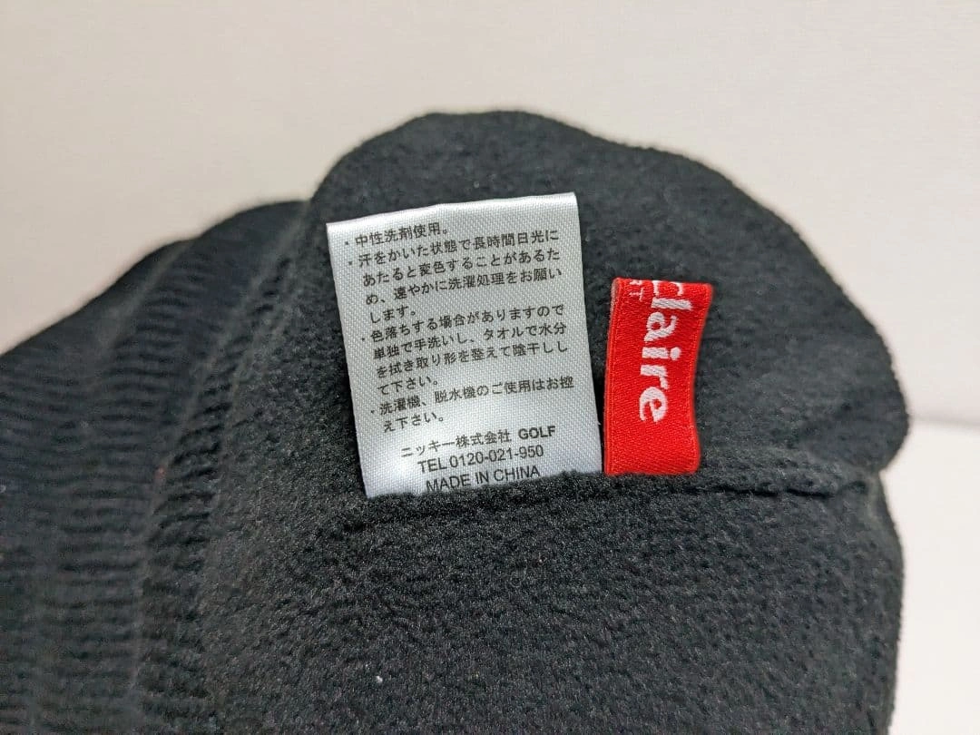MC SPORT マリクレール ゴルフ キャップ 帽子 キルティング ニットの写真7枚目