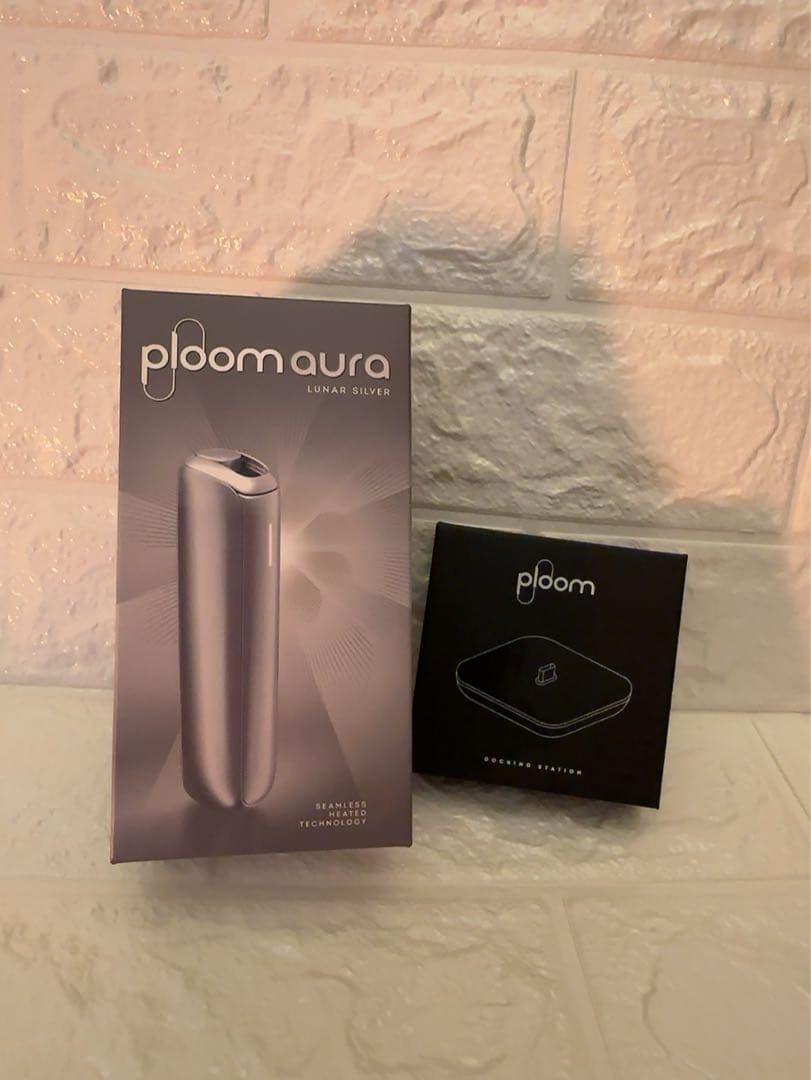 プルーム・オーラ シルバー / ドッキングステーション ploom aura