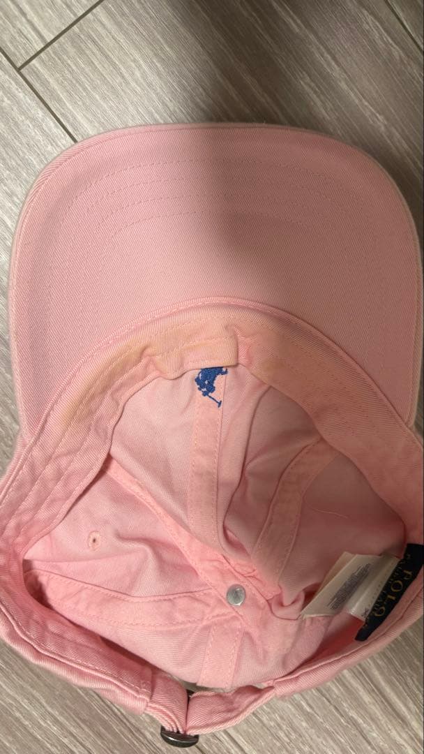 POLO RALPH LAUREN ピンクキャップの写真3枚目