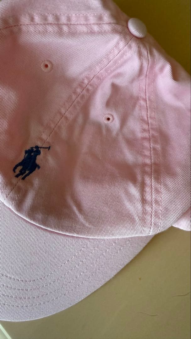 POLO RALPH LAUREN ピンクキャップの写真4枚目