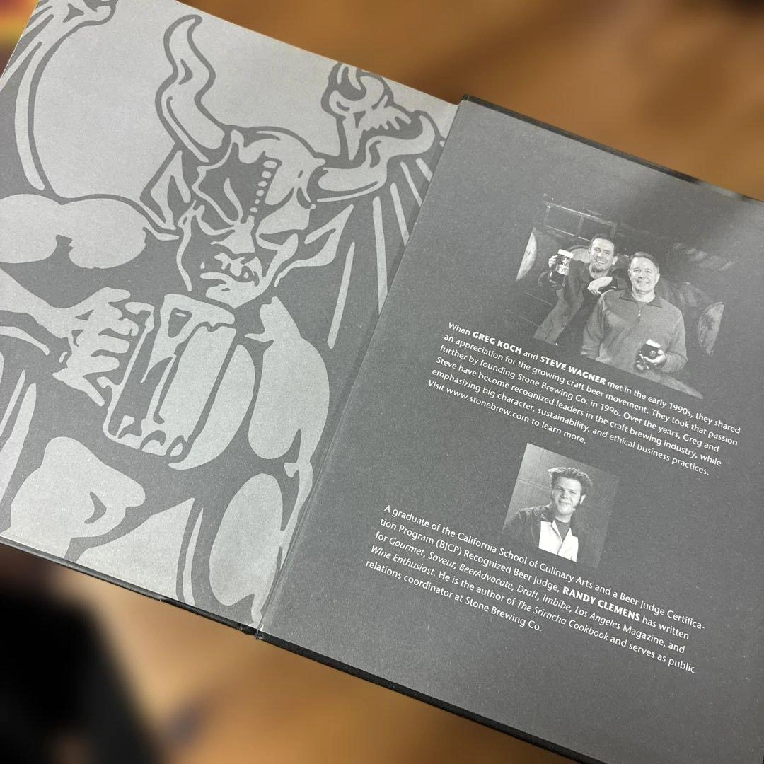 Stone Brewing レシピ本 クラフトビール 英語 洋書 ビール本の写真3枚目