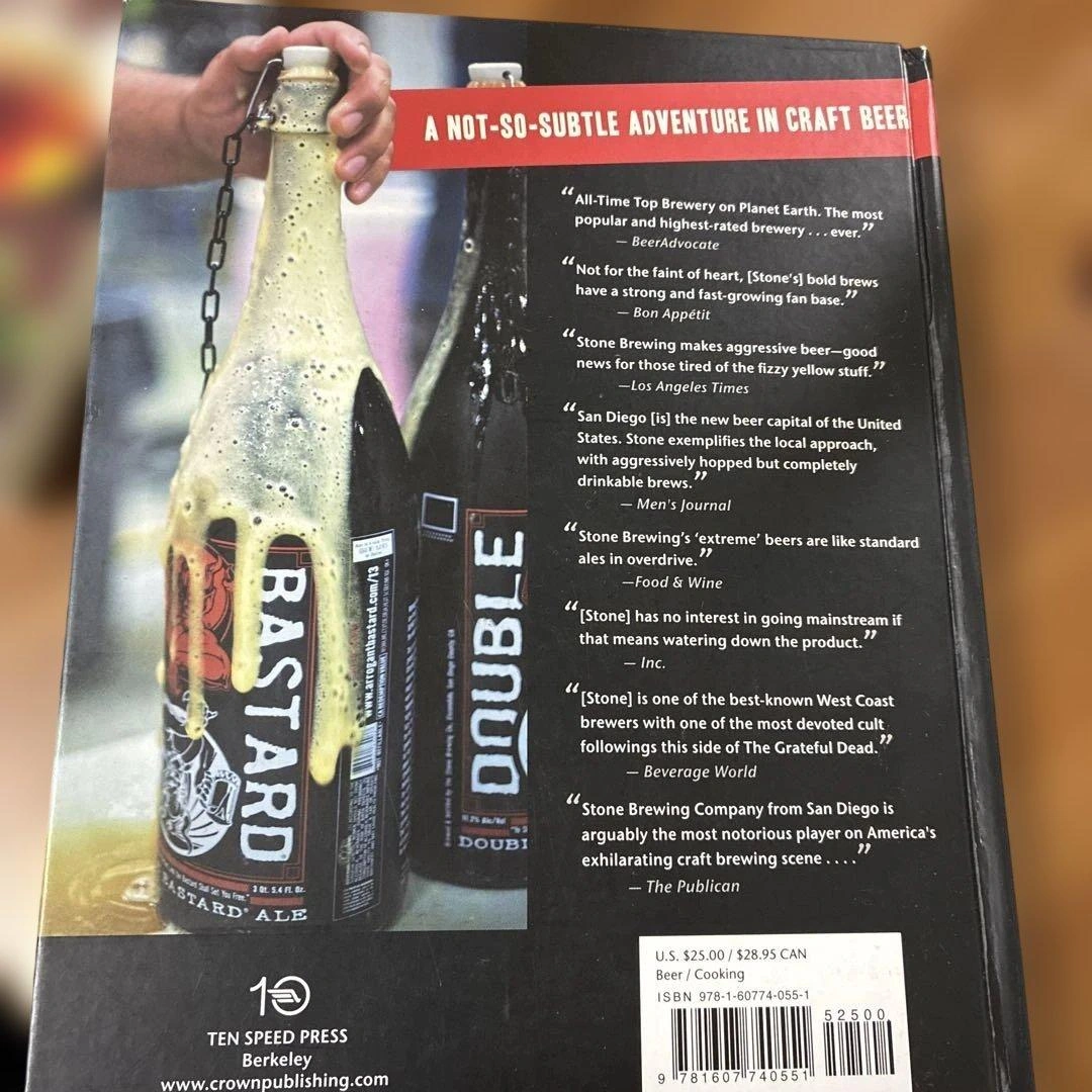 Stone Brewing レシピ本 クラフトビール 英語 洋書 ビール本の写真4枚目