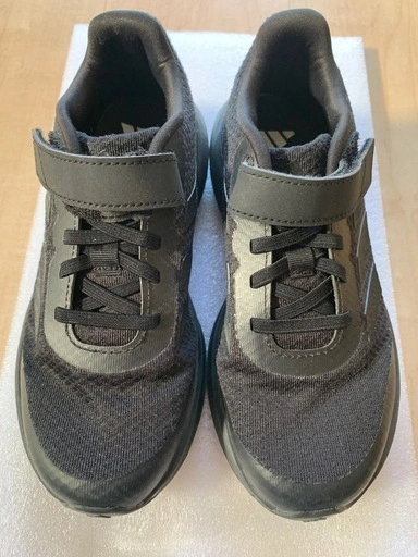 adidas スニーカー クラウドフォーム オールブラック 21cm