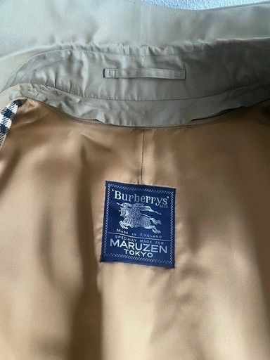 希少 Burberry バーバリー プローサム 丸善東京 別注 トレンチコートの写真5枚目