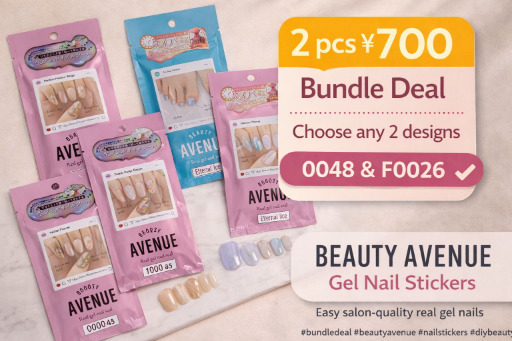 BEAUTY AVENUE 生ジェルネイル 2点 ¥700 お得セット