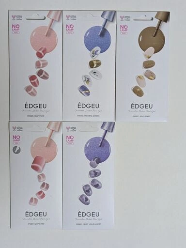 ÉDGEU ジェルネイルシール 2点 ¥900 選べるまとめ売りの写真2枚目